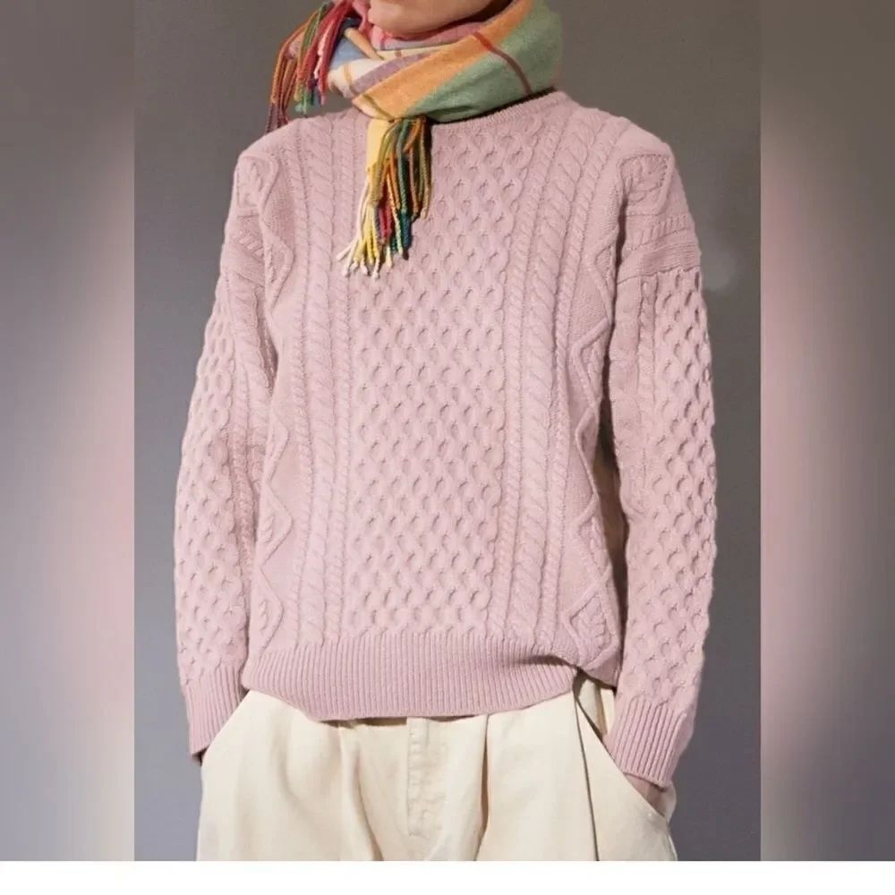 Demylee New York Deka Rose Pink Women’s Sweater S